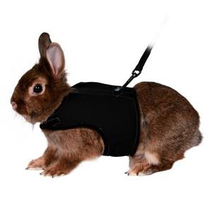 RABBIT SOFT HARNESS 25–32 cm WITH LEAD 1.20m (ASSORTED COLOURS)  Image 1
