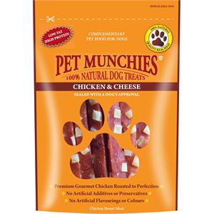 PET MUNCHIES CHICKEN AND CHEESE 100G (Save 20% off RRP) Image 1