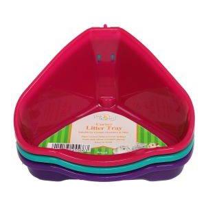 HARRISONS SMALL ANIMAL CORNER LITTER TRAY 49cm (SOLD AS SINGLE) Image 1