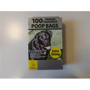 TIDY Z DOGGY POO BAGS - BOX of 100  Extra Strong Image 1