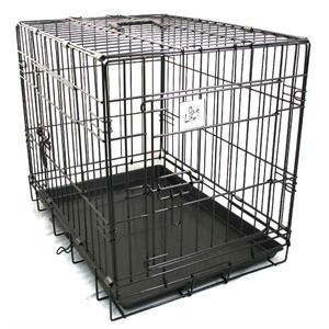 DOG LIFE SMALL DOUBLE DOOR DOG CRATE Image 1