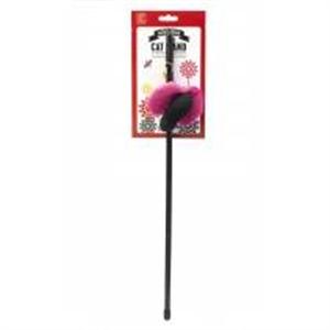 HOUSE OF PAWS LOVE BUGS BUTTERFLY CAT WAND Image 1
