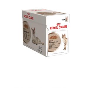 ROYAL CANIN FELINE AGEING +12 POUCH in GRAVY 12*85G Image 1