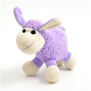 ANCOL SMALL BITE PLUSH LAMB TOY (ASSORTED COLOURS) Image 1