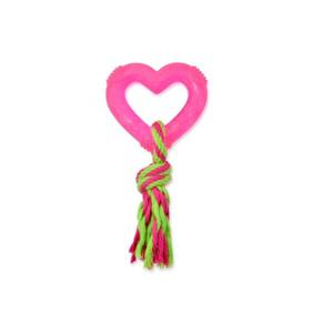 ANCOL SMALL BITE TEETHERS PINK HEART Image 1