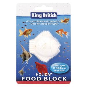 KING BRITISH HOLIDAY FOOD BLOCK Image 1