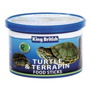 KING BRITISH TURTLE & TERRAPIN FOOD STICK 110G Image 1