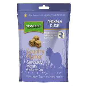 COUNTRY HUNTER FREEZE DRIED CAT TREATS 40G -  Chicken with Duck Image 1