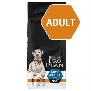 PRO PLAN DOG ADULT LARGE ATHLETIC 14KG with OPTIHEALTH RICH IN CHICKEN  Image 1