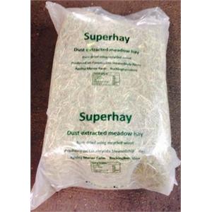 SUPERHAY (DUST EXTRACTED HAY RE-BALED IN A PLASTIC BAG) Image 1