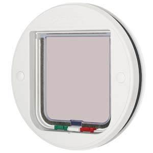 CAT MATE GLASS FITTING CAT FLAP WHITE (CODE 210W) Image 1