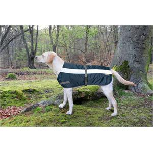 FLECTALON HIGH-VIZ DOG JACKET NAVY 26 INCH - 66CM Image 1