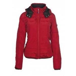 SCHOCKEMOHLE VICTORIA LADIES QUILTED JACKET - ARCTIC RED Image 1