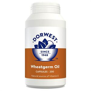 DORWEST VETERINARY WHEATGERM OIL 200 CAPSULES Image 1