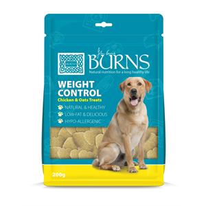 BURNS WEIGHT CONTROL CHICKEN AND OATS TREATS 200G Image 1