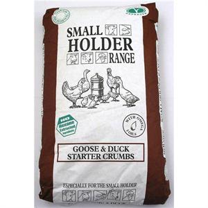 A&P SMALL HOLDER GOOSE & DUCK STARTER CRUMBS 20KG *Abailable to order* Image 1