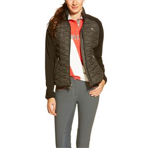 ARIAT CLOUD 9 LADIES FEATHERWEIGHT QUILTED JACKET - BLACK Image 1