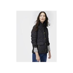 JOULES NEWDALE QUILTED JACKET - BLACK Image 1