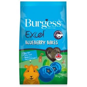 BURGESS EXCEL BLUEBERRY BAKES 80G Image 1