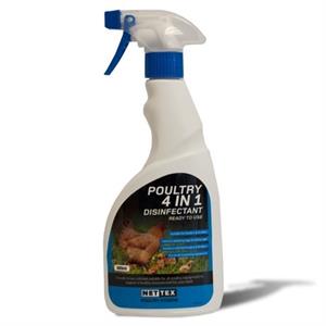 Nettex Poultry 4 in 1 Disinfectant 500ml Image 1