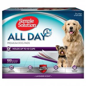 Simple Solution Training Puppy Pads Box of 100 Image 1