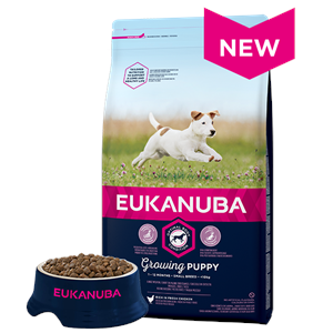 EUKANUBA GROWING PUPPY SMALL BREED RICH IN CHICKEN 3KG Image 1