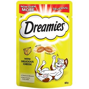 DREAMIES CAT TREATS 60G -  CHEESE FLAVOUR  Image 1
