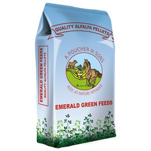 Emerald Green Alfalfa Pellets 20kgs Image 1