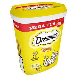 Dreamies Cheese Mega Tub 350g Image 1