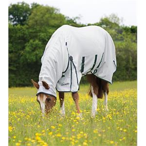SHIRES SWEET-ITCH COMBO FLY RUG - WHITE Image 1