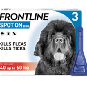 FRONTLINE SPOT ON 4.02ML X LGE DOG 3 PACK (40-60kg) Image 1