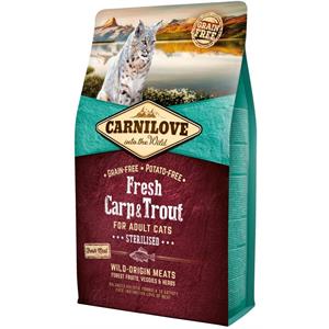 Carnilove Fresh Carp & Trout Cat Food 2kg Image 1