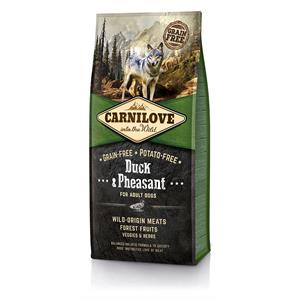 CARNILOVE ADULT DUCK and PHEASANT COMPLETE DOG FOOD 12kg Image 1