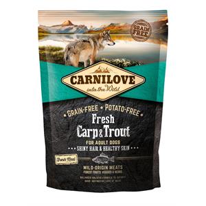 CARNILOVE ADULT DOG FRESH CARP & TROUT 1.5KG Image 1