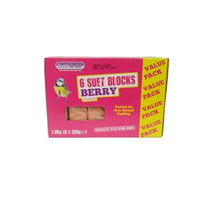 SUET TO GO BERRY 6 PACK - VALUE PACK Image 1