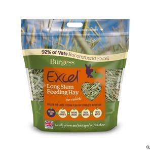 Burgess Excel Long Stem Feeding Hay 1kg Image 1
