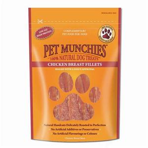 PET MUNCHIES CHICKEN BREAST FILLET 100G (Save 20% off RRP) Image 1