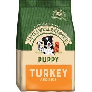 James Wellbeloved Puppy Turkey & Rice 2kg Image 1