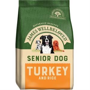 James Wellbeloved Dog Senior Turkey & Rice 15kg Image 1