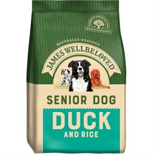 James Wellbeloved Dog Senior Duck & Rice 15kg Image 1