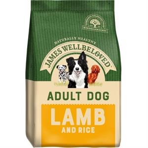 JAMES WELLBELOVED LAMB & RICE ADULT DOG FOOD 15KG Image 1