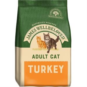 JAMES WELLBELOVED CAT ADULT 4KG - TURKEY Image 1