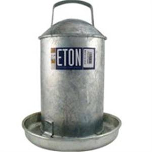 GALVANISED POULTRY DRINKERS 1 GALLON (4.5L) Image 1