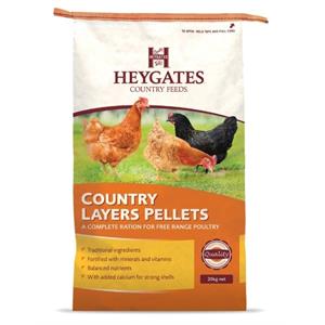 HEYGATES COUNTRY LAYERS PELLETS 20KGS Image 1