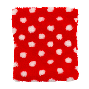 PET HOTTIE, RED WITH DOTS COVER Image 1