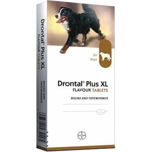 DRONTAL PLUS XL DOG WORMER TABLET (SINGLE) Image 1