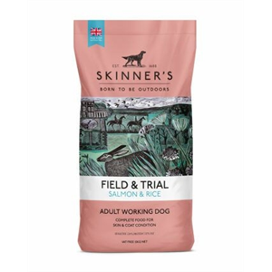 SKINNERS FIELD AND TRIAL SALMON AND RICE DOG FOOD 15KG Image 1