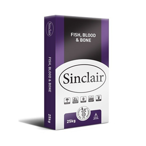 SINCLAIR FISH, BLOOD & BONE 25KG  Feeds up to 250 square meters Image 1