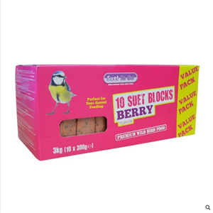 Suet To Go Block Berry 280g (10 Pack) Image 1