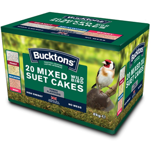 Bucktons Mixed Suet Cake 20pk Box Image 1
